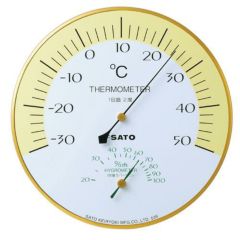 温湿度計 ハーモニー温湿度計 1410-00 佐藤計量器【業務用/新品】【グループW】【プロ用】