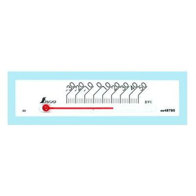 温度計 温度計 プチサーモ スクエア よこ13.5cm マグネット付 ホワイト 48785 シンワ測定【業務用/新品】【グループW】【プロ用】