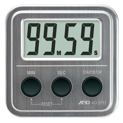 100分計 デジタルタイマー100分計 AD-5713 A&D【業務用/新品】【グループW】【プロ用】