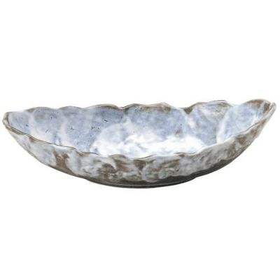 白妙 さざ波舟形盛鉢【まとめ買い商品】