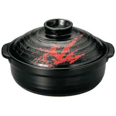 炎 石目9号鍋 美濃焼【まとめ買い商品】