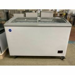 業務用テンポスオリジナル冷凍ショーケース 曲面ガラス扉 469L tenpos_md1-tbsc-469f