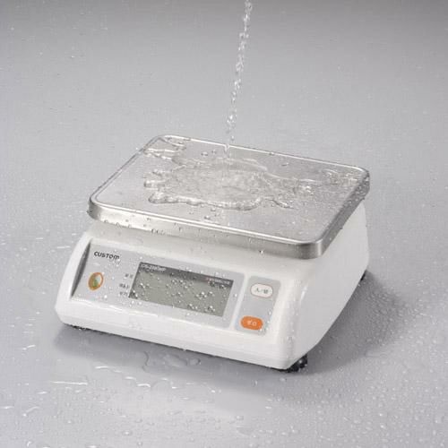 卓上ハカリ 防塵・防水デジタルハカリ 10kg CS-10KWP カスタム【グループW】【プロ用】