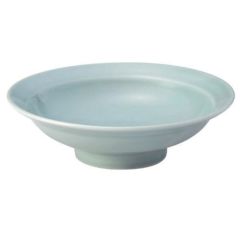青彩 6.0丸高台皿【まとめ買い商品】