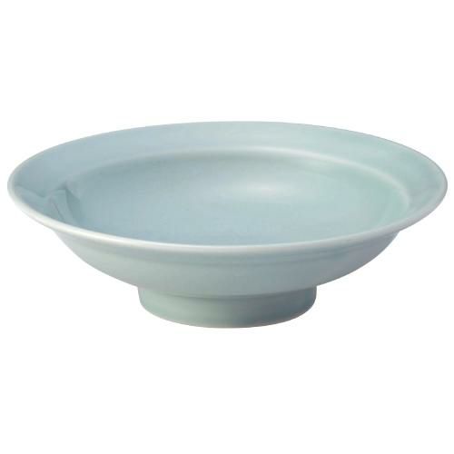 青彩 8.0丸高台皿【まとめ買い商品】