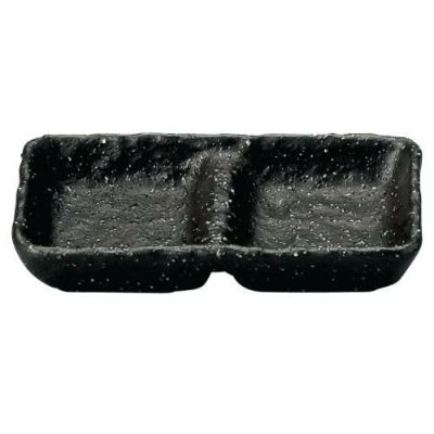 【星空 石目2品盛】連皿 高さ25mm×長径:140・短径:80【業務用】【グループB】【プロ用】【まとめ買い商品】