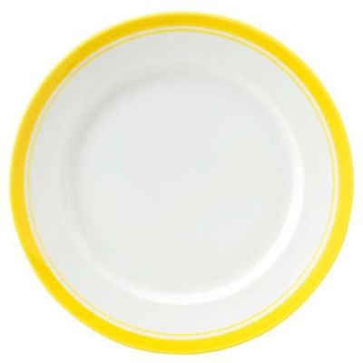 ビュッフェ ケーキプレート 19.5cm イエロー Buffet【まとめ買い商品】