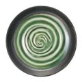水鏡 緑 4.3丸皿 緑【まとめ買い商品】