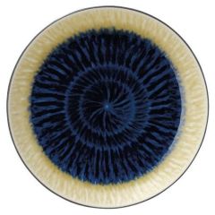 水明かり瑠璃 5.0丸皿【まとめ買い商品】