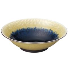 水明かり瑠璃 7.5平鉢【まとめ買い商品】