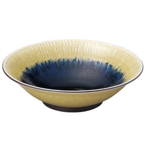 水明かり瑠璃 7.5平鉢【まとめ買い商品】