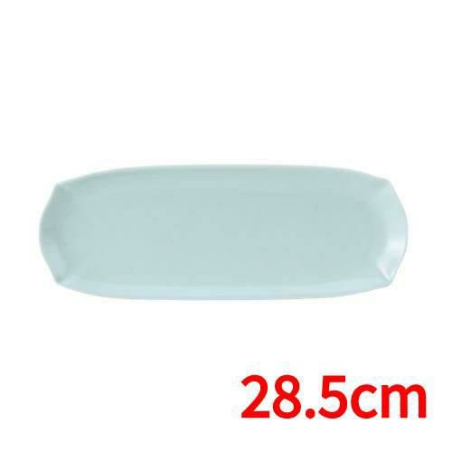 花笑み 青白 28.5cm細長皿【まとめ買い商品】