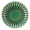 かすみ 緑 14.5cm丸皿【まとめ買い商品】