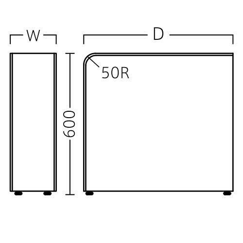 システムアームA W~100 D550~600 Aランク