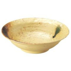 黄花 石目リム尺鉢【まとめ買い商品】