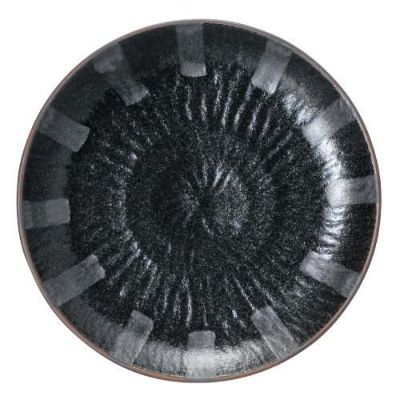 黒雅 4.5丸皿【まとめ買い商品】