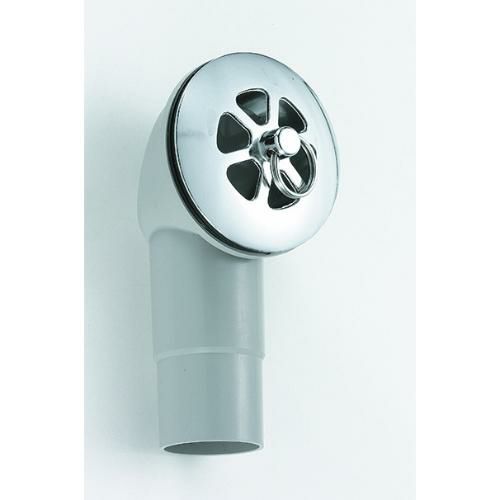 丸型オーバーフロー 排水ホース接着タイプ 目皿外径:Φ57mm TO-235B