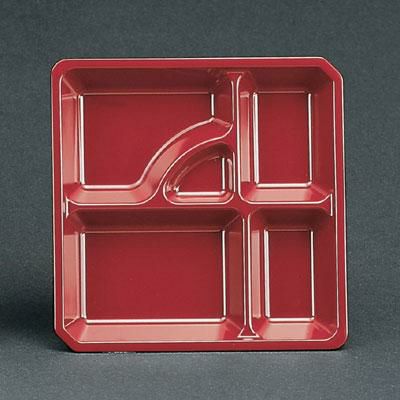 松花堂中子 仕切プレート 朱