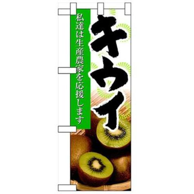 「キウイ」  のぼり屋工房【N】【受注生産品】