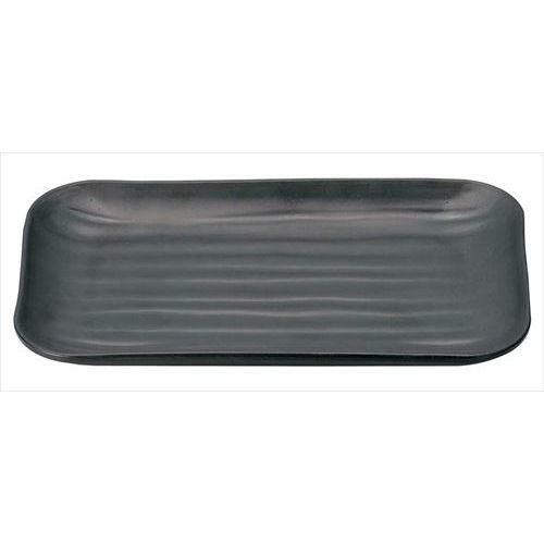 マイン メラミンウェア 角皿 黒 大 M11-138