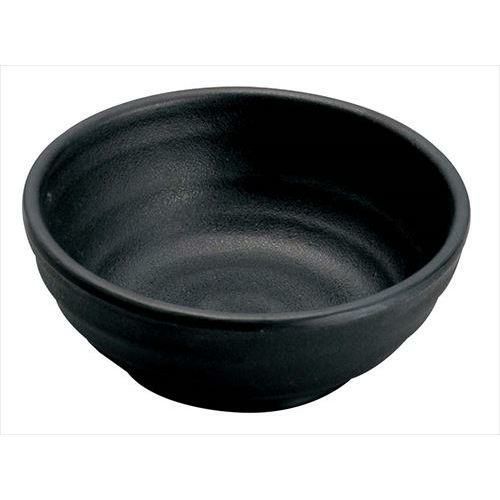 マイン メラミンウェア 小鉢 黒 大 M11-140