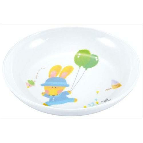 メラミン子供食器 スイートラビット 菜皿 小 D10SR