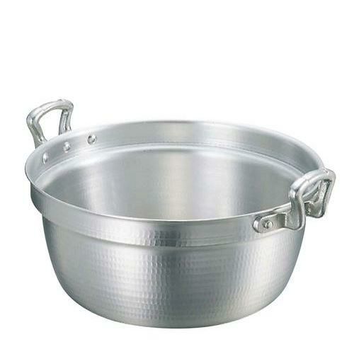 キング アルミ 打出 料理鍋(目盛付)27cm