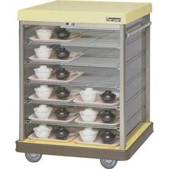 【マルゼン】病院用配膳車 コンパクトサイズ 6段 MHNC-24