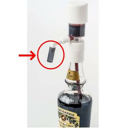 ポンプディスペンサー 一押くん　液だれ防止栓　たれま栓/5入