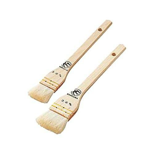 【カンダオリジナル】木柄白ハケ 30mm