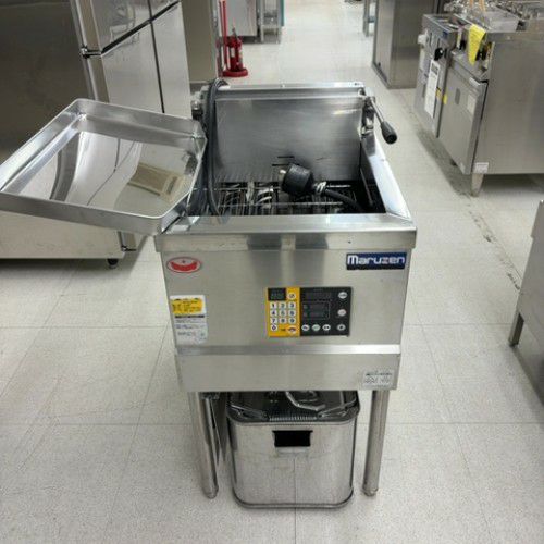 業界最長1年保証】【中古】電気フライヤー マルゼン MEF-18E 幅450 