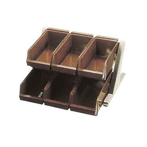 カンダオリジナル D×オーガナイザー 2段3列 ブラウン