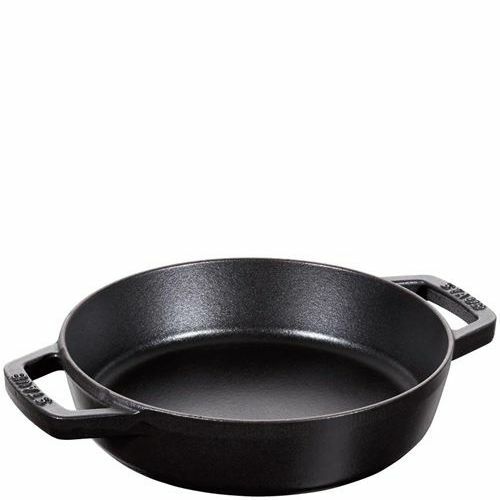 ストウブ 両手フライパン ラウンド 20cm ブラック 40511－659