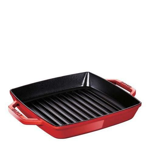 ストウブ ピュアグリル スクエア 23cm チェリー 40511－730
