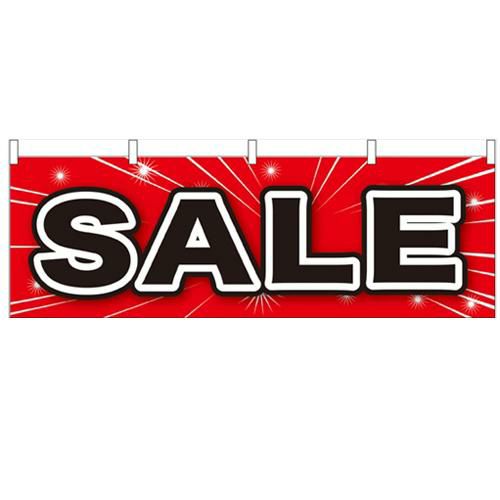 「SALE」 (赤地) のぼり屋工房【N】【受注生産品】