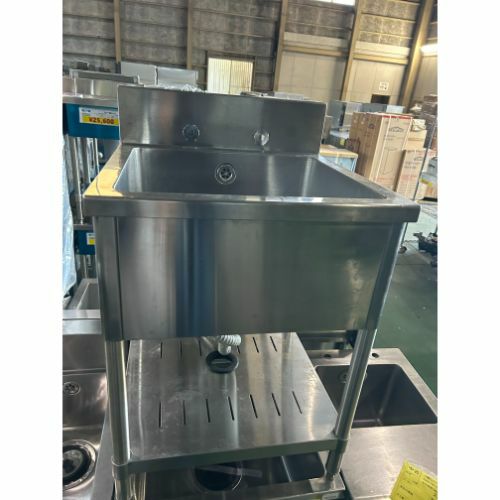 ☆中古品 業務用1槽シンク 横600mmx奥600mmx高800mm