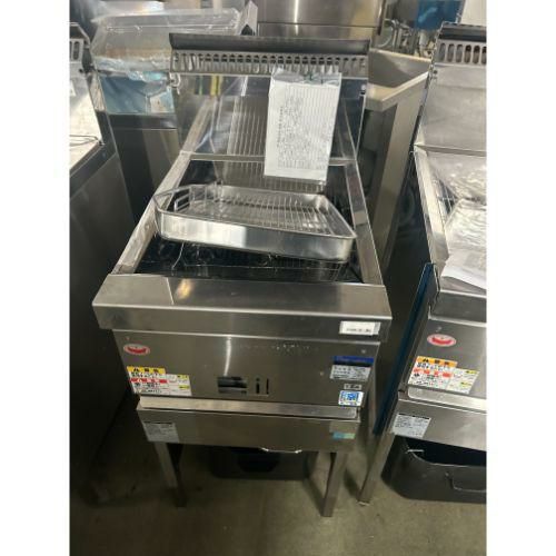 業界最長1年保証】【中古】ガスフライヤー マルゼン MGF-C18K 幅430