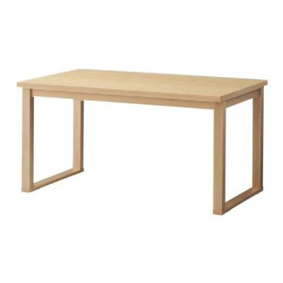 刻テーブル(白木)-0