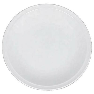 白 4寸リム丸皿