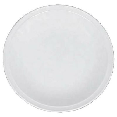 白 6寸リム丸皿