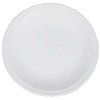白 9寸リム丸皿