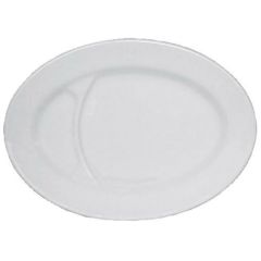 白 9吋仕切プラター