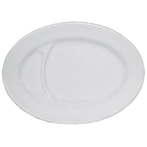 白 9吋仕切プラター