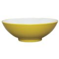 ウルトライエロー(中白) 丸6.3寸丼
