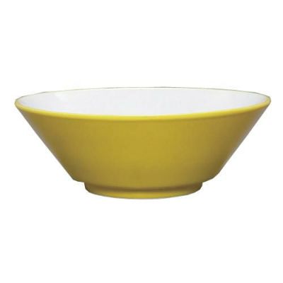 ウルトライエロー(中白) 切立6.3寸丼