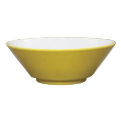 ウルトライエロー(中白) 切立6.3寸丼