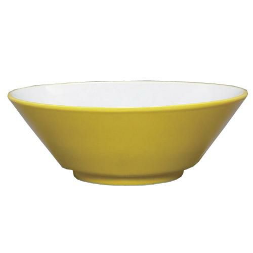 ウルトライエロー(中白) 切立6.8寸丼