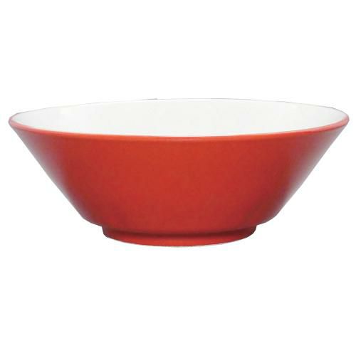 ウルトラレッド(中白) 切立6.3寸丼