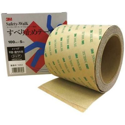3M すべり止めテープ セーフティーウォーク タイプF クリア 100mm×5m