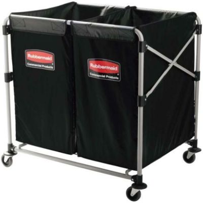 ラバーメイド Xカート ダブルタイプ 300L ブラック RM1881781BK